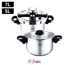زودپز دوقلو زیو مدل ZPC-1655-07
